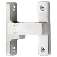 Dometopia 滑動門閂鎖 銀色 C1, 1個