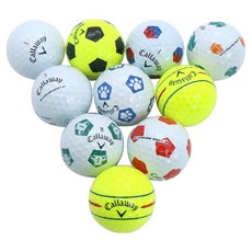 特S+級高爾夫回收球 42.67mm, 1組, 混色, 10入