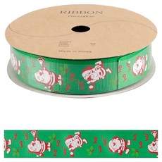 Uniart 聖誕節緞帶 25mm, 1個, 聖誕老人, 13m