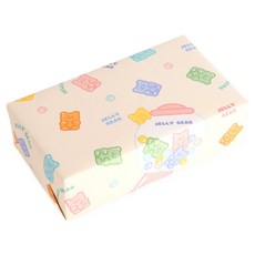 MUNID 禮物包裝紙, 10個, 果凍熊