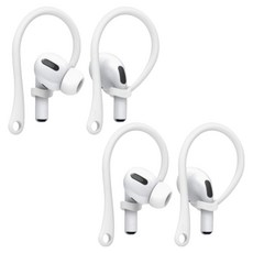 퀸코 이어폰 이어후크, 화이트, 4개