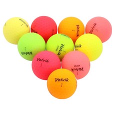 Volvik Unique Epic Vivid Edition 高爾夫球 二手球 A+ 42.67mm 10入組, 1套, 10入, 混合顏色