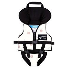 HAPPY TIME 兒童臀部保護游泳救生衣, 1個, 粉紅兔