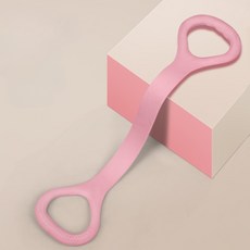 Nubiela 伸展瑜珈帶, 1個, 粉紅色