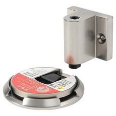 Dometopia Check-Lock 旋轉式寬版門擋 銀色, 1個