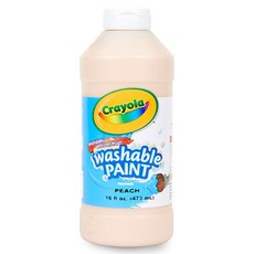 Crayola 繪兒樂 可水洗顏料 桃紅色, 473ml, 1色