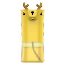 e.b.made 迷你動物自動泡沫給皂機 350ml 長頸鹿 黃色, 1個