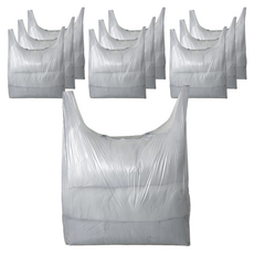 JUSTPICK 超大型大容量棉被衣物搬家塑膠袋, 240L, 10個