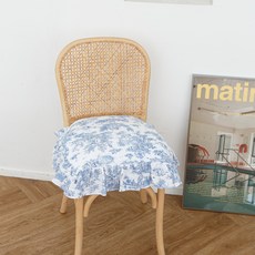 Casaelle Toile 椅子坐墊套, 藍色