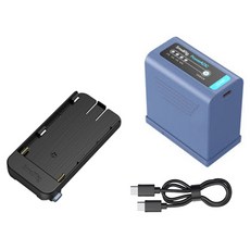 스몰리그 NP-F970 배터리 어댑터 퀵릴리즈 플레이트 키트 세트, 1세트, 3777, 4267(배터리)