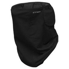 斯汀格 極致酷涼護耳網眼多功能高爾夫運動面罩, 黑色, 1個