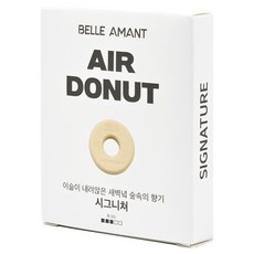 BELLEAMANT Air Donut 車用芳香劑補充包, 1入, 1個, 經典