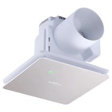 Haatz 颶風 浴室廁所電動風門一體式換氣扇 HBF-504MD, 金屬