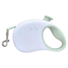 모나지오 강아지 동그리파스텔 원터치 자동 리드줄, 그린, 1개