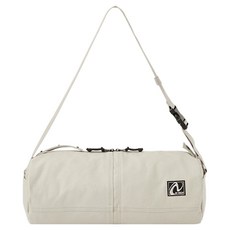 NEDRY 圓筒流浪斜背包, 淺灰色