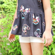 Uravi 女童棉質彈性內搭三分安全褲 3件組