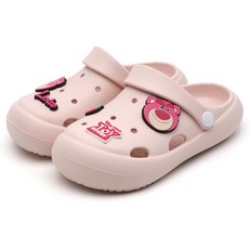 韓國 NASSAU 迪士尼兒童熊抱哥粉彩涼鞋