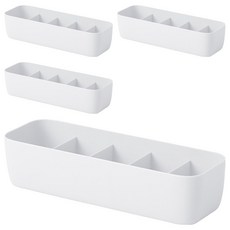 마켓피오 홈 pp 칸막이형 속옷 양말 정리보관함 5칸, 4개