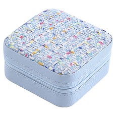 MarketA 花呢珠寶盒, 1個, 淺藍色