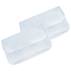 Knitt 手拿包網格 網格工藝 網格針織 網格編織, 2個, L