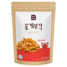 Tigak Taegak 酥脆炸螃蟹, 100g, 1包