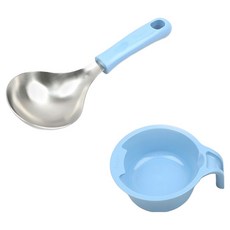 Bogen 多功能迷你湯勺+底座組合, 1套, 天空藍