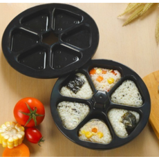 Anine簡易三角飯糰握飯模具組, 1組, 黑色