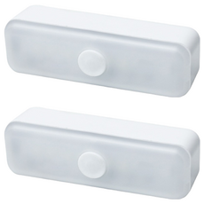 小麥購物 LED磁吸小夜燈 G834 38g 2個, 白色