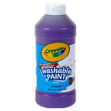 Crayola 繪兒樂 可水洗顏料 紫羅蘭色, 473ml, 1色