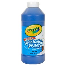 Crayola 繪兒樂 可水洗顏料 BLUE, 473ml, 1色