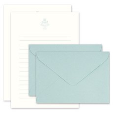 DASH&DOT 에버모어 活版印刷信紙 4p + 信封 2p 組, 04 慶祝蛋糕, 2套