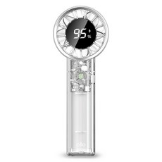 알로코리아 클리어터보 휴대용 제트 터보 선풍기, FT2W, 클리어화이트