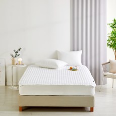SLEEP&SLEEP 愛心絎縫床墊, 象牙白