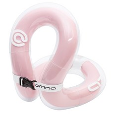 atina 幼兒童頸部背心泡泡穿戴型游泳輔助用品 35kg, 粉紅色