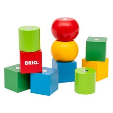 美國 BRIO 磁吸積木 30435, 1個, 混色