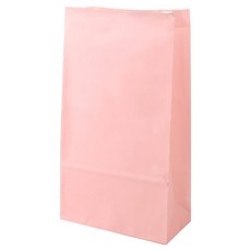 角底紙袋 粉紅色 中(150 x 263 x 90 mm), 1入, 100個