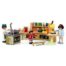 Playmobil 摩比人 美食廣場公仔 71538, 1個