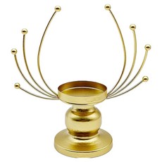 Laventia 多用途裝飾燭台 款式6, 金色