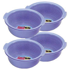 GIMI 吉米 如意籃收納籃 - 居家整理好幫手, 4個, 顏色隨機, 小(19.3 x 18 x 7.5cm)