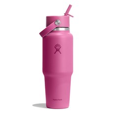 하이드로플라스크 와이드 플렉스 스트로 트래블 보틀, 리프 핑크, 1개, 946ml