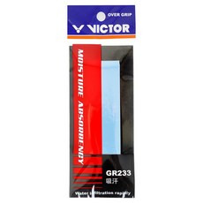 빅터 흡수성 얇은 오버그립 GR233, F Blue, 1개