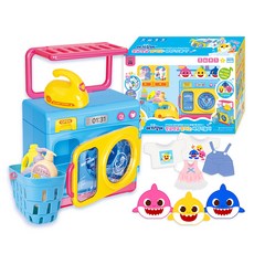 IWill COMPANY 鯊魚寶寶 旋轉會說話洗衣機遊戲組, 1套, 混合色