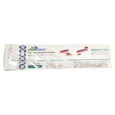 clean idea 齒列矯正專用牙線 台灣製造, 1包, 10條