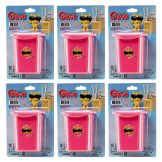 GIMI 吉米 強力吸盤 小收納盒 (8.2 x 5.8 x 9.5cm) 顏色隨機 浴室收納, 6個