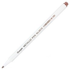 J&K 菜單書寫必備用品 Gwangna 金屬筆 棕色, 4個