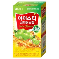 담터 제로슈가 아이스티 샤인머스캣, 13g, 10개입, 1개