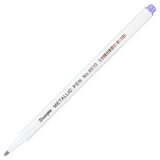 J&K 菜單書寫必備品 亮光金屬筆 深紫色, 4個