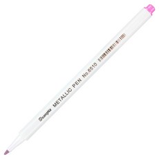 J&K 菜單書寫必備用品 光娜金屬筆 粉紅色, 4個