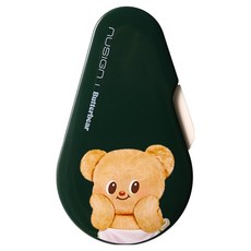 델리 버터베어 누사인 슬라이딩 수정테이프 5mm x 12m, 그린, 1개