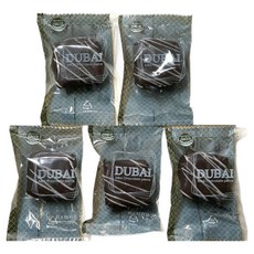迷你Dubai玉米脆片巧克力, 25g, 5個